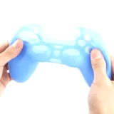 Silikonový obal na Dualshock 4 - modrý