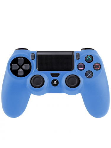 Silikonový obal na Dualshock 4 - modrý (PS4)