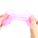 Silikonový obal na Dualshock 4 - růžový