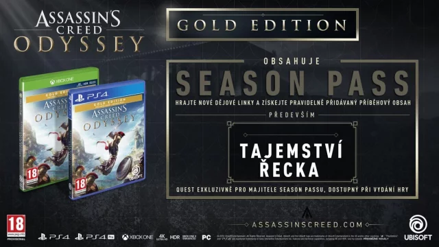 Assassins Creed: Odyssey - GOLD Edition (PS4)