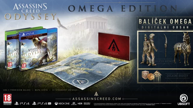 Assassins Creed: Odyssey - Omega Edition + Hodiny (PS4)