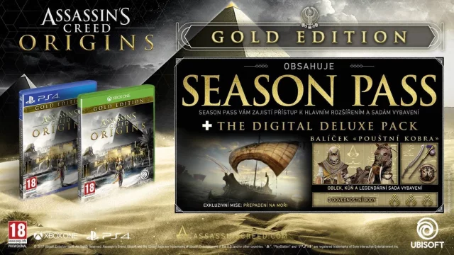 Assassins Creed: Origins - GOLD Edition (PS4)