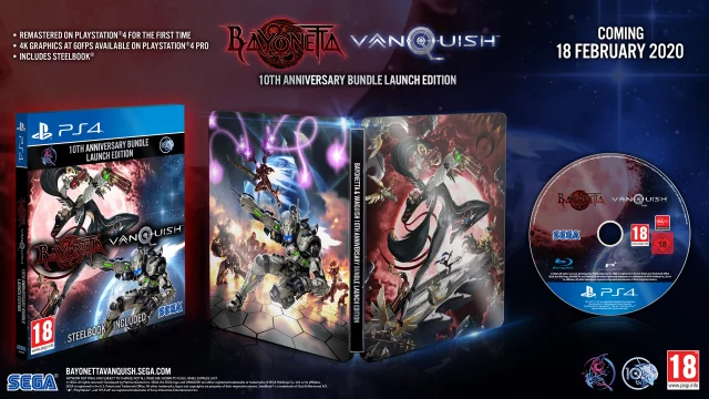 Bayonetta & Vanquish - 10th Anniversary Bundle Launch Edition (PS4)