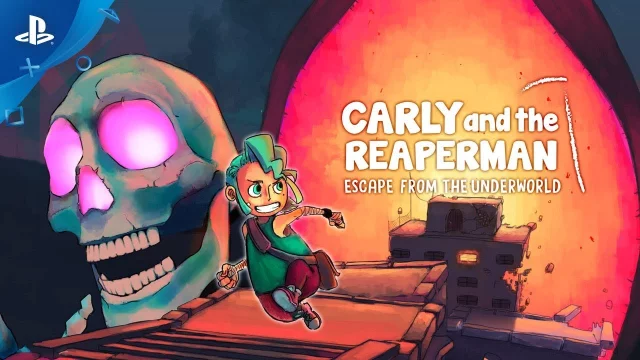Carly and the Reaperman - Escape from the Underworld - Gameplay Trailer | PS4
