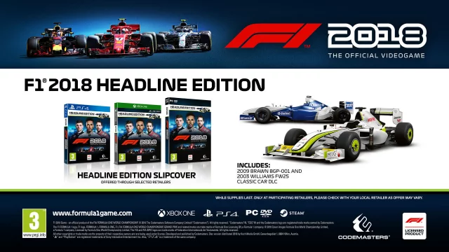 F1 2018 - Headline Edition (PS4)