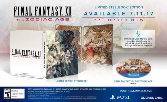 Final Fantasy XII: The Zodiac Age - Limited Edition (PS4)