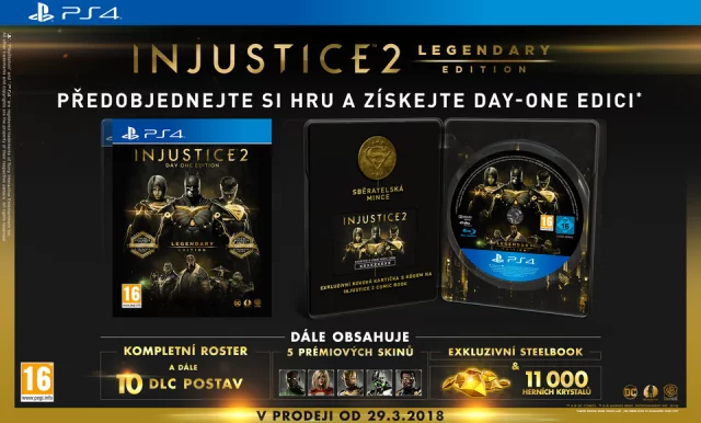 Injustice 2: Legendary Edition - Day-One Edice (PS4)