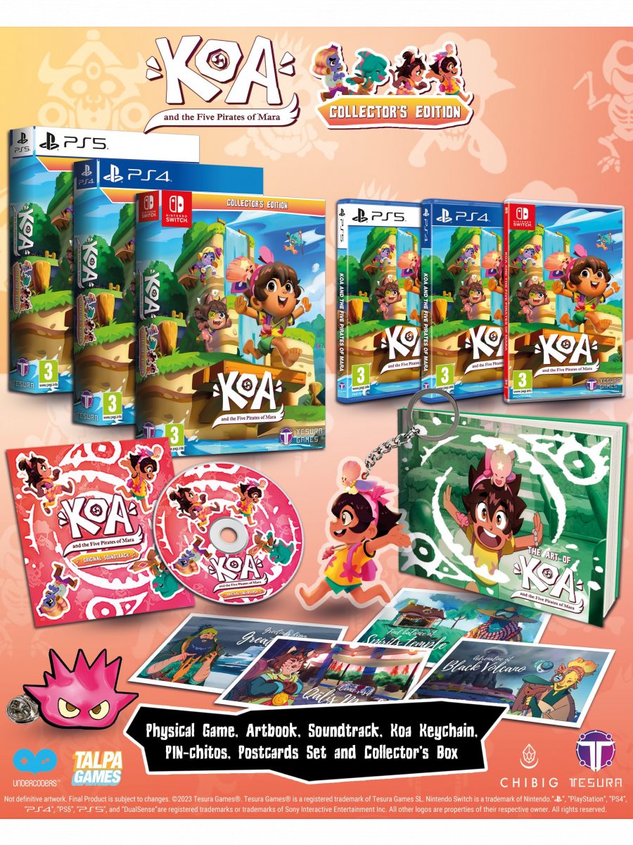 Koa and the Five Pirates of Mara - Collector's Edition (SWITCH)