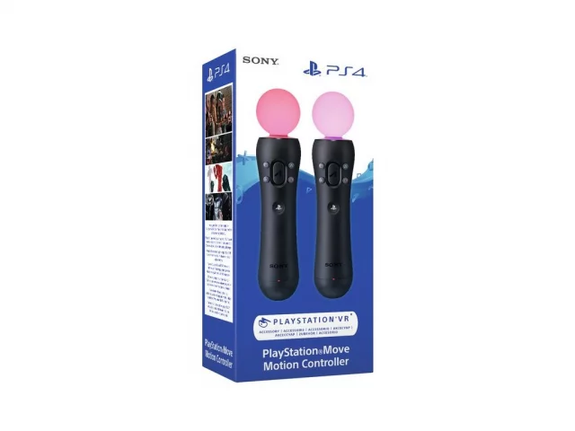 Pohybový ovladač PlayStation Move - Twin Pack (PS4)
