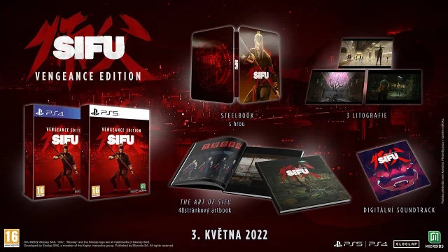 Limitovaná Sifu - Vengeance Edition vychází 3. května 2022!