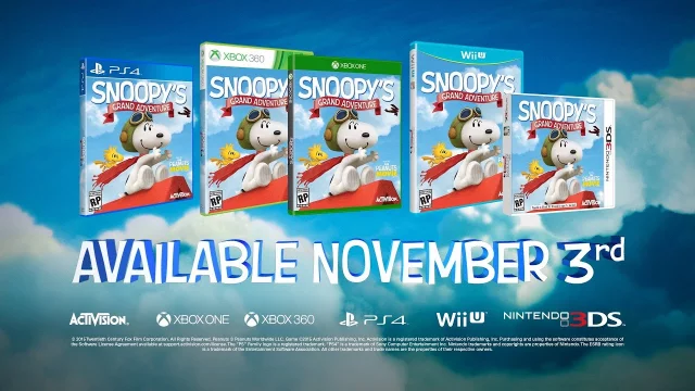 Peanuts: Snoopy's Grand Adventure Trailer [UK]