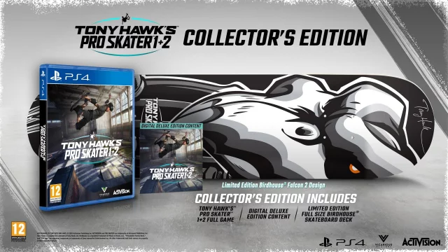 Tony Hawks Pro Skater 1 + 2 - Collectors Edition (PS4)