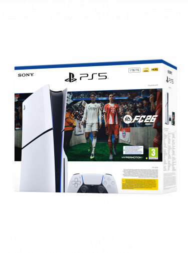 Konzole PlayStation 5 1 TB - Bílá + EA SPORTS FC 26 (hra zdarma) (PS5)