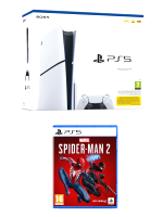 Konzole PlayStation 5 (Slim) 1 TB - Bílá + Marvel's Spider-Man 2