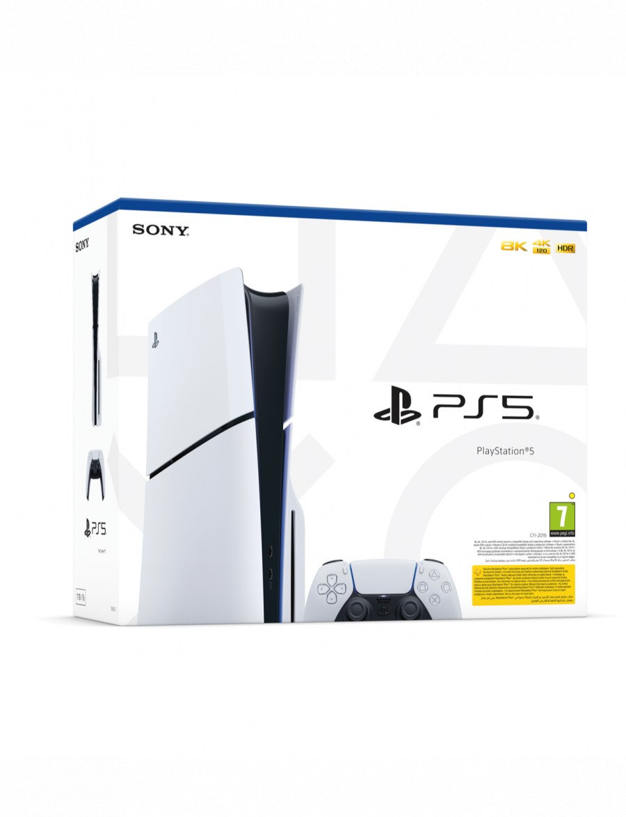 Sony Konzole PlayStation 5 (Slim) 1 TB - Bílá