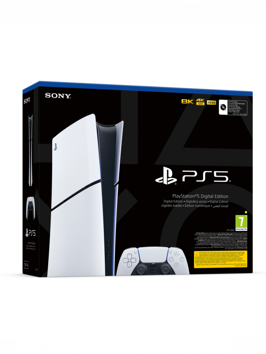 Sony Konzole PlayStation 5 (Slim) 1 TB - Bílá (Digital Edition)