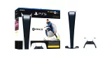 Konzole PlayStation 5 825 GB - Bílá (Digital Edition) + FIFA 23 + ovladač dle výběru