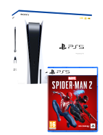 Konzole PlayStation 5 825 GB - Bílá + Marvel's Spider-Man 2