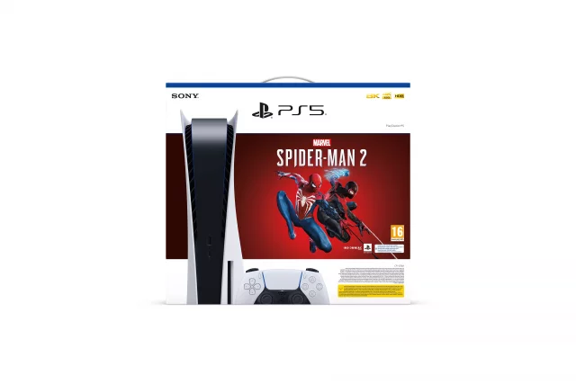 Konzole PlayStation 5 825 GB - Bílá + Marvel’s Spider-Man 2