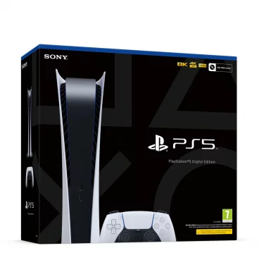 Konzole PlayStation 5 825 GB - Bílá (Digital Edition)