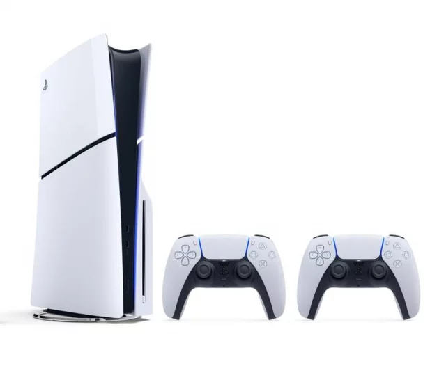 Konzole PlayStation 5 (Slim) 1 TB - Bílá + 2x DualSense