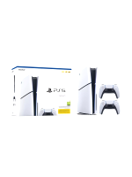 Výhodný set konzole PlayStation 5 (Slim) 1 TB - Bílá + 2x DualSense bílý