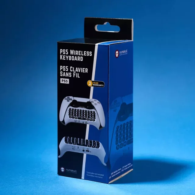 Bezdrátová klávesnice k ovladači PlayStation 5