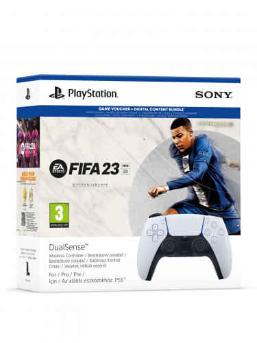 Ovladač DualSense - Bílý + FIFA 23 (PS5)