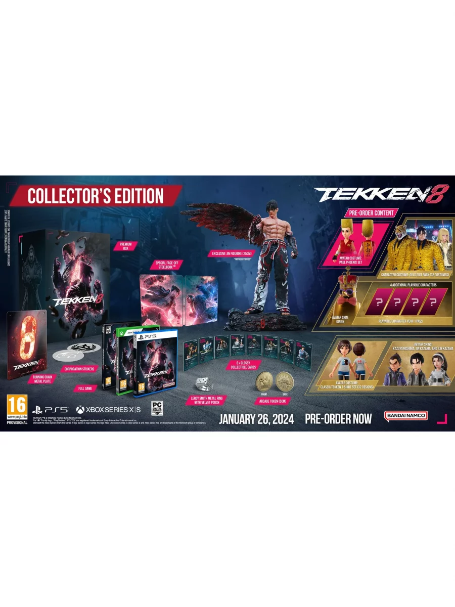 Tekken 8 - Collector's Edition (PC) - Xzone.cz