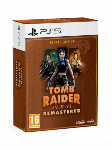 Tomb Raider IV-VI Remastered Starring Lara Croft: Deluxe Edition (PS5)