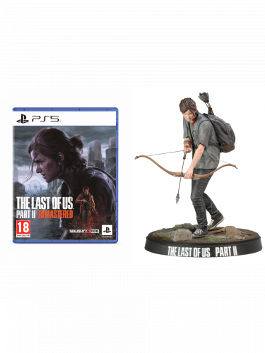 Výhodný set The Last of Us Part II Remastered + figurka Ellie With Bow (PS5)