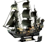 3D Puzzle Pirates of the Caribbean - Black Pearl LED Edition