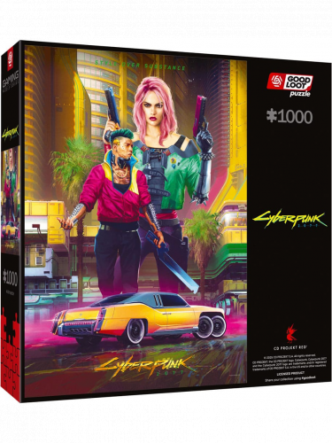 Puzzle Cyberpunk 2077 - Kitsch Style