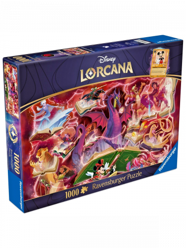 Puzzle Disney - Lorcana: Glimmers of the Realm: Ruby