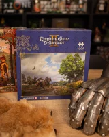 Výhodný set puzzlů Kingdom Come: Deliverance II - Trosky Fanart + Cesta na Trosky + Keyart - Puzzle