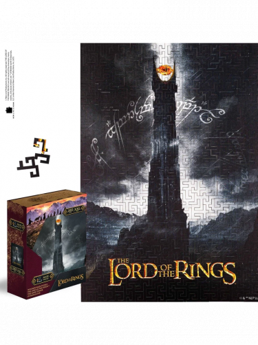 Puzzle Lord of the Rings - The Dark Tower of Barad-Dûr (dřevěné)