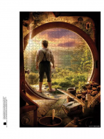 Puzzle The Hobbit - At the Door of Adventure (dřevěné)