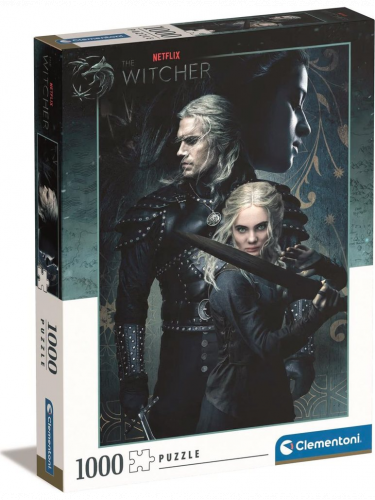 Puzzle Zaklínač -  Geralt, Ciri a Yennefer (Netflix)