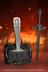 Nůž na dopisy Doom - Crucible Sword Letter Opener