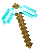 Replika zbraně Minecraft - Diamond Pickaxe (40 cm)