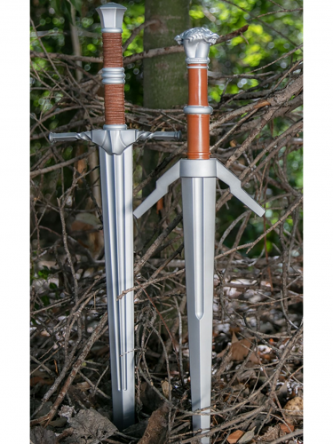 Replika zbraně Zaklínač 3: Divoký Hon - Steel and Silver