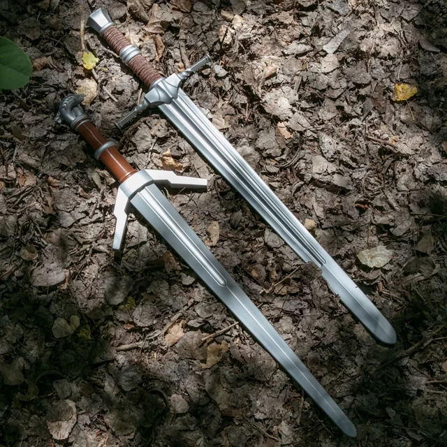Replika zbraně Zaklínač 3: Divoký Hon - Steel and Silver