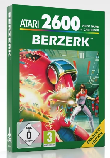 Cartridge pro retro herní konzoli Atari 2600+ (Berzerk Enhanced Edition)