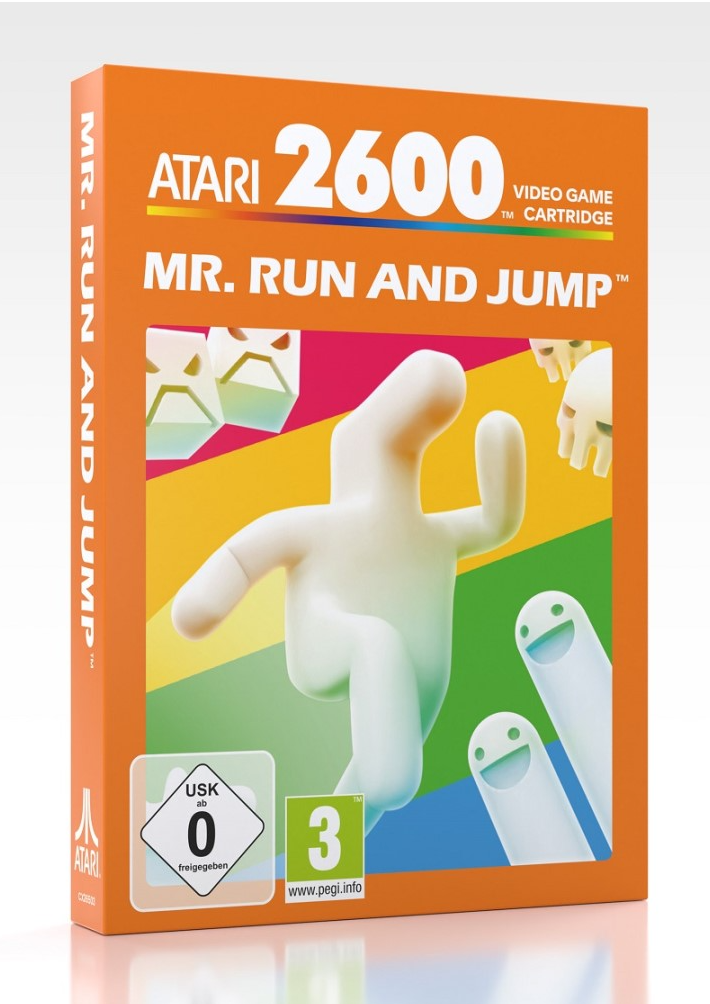 Comgad Cartridge pro retro herní konzoli Atari 2600+ (Mr. Run and Jump)