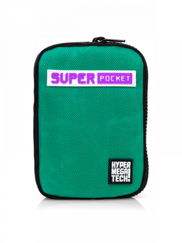 Cestovní pouzdro pro retro herní konzoli Super Pocket (zelenočerná varianta) (PC)