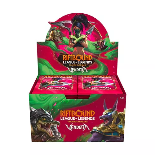Karetní hra Riftbound TCG - Vendetta - Booster Box (24 boosterů) - League of Legends