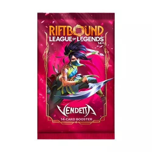 Karetní hra Riftbound TCG - Vendetta - Booster (14 karet) - League of Legends