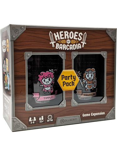 Desková hra Heroes of Barcadia - Party pack (rozšíření)