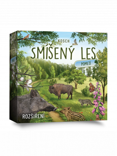 Desková hra Smíšený les: Pomezí (rozšíření)
