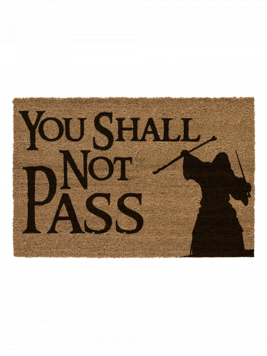 Rohožka Lord of the Rings - You Shall Not Pass